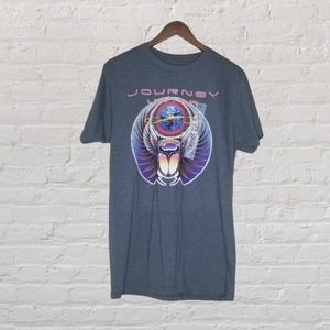 Journey: Blue Graphic Tee Med